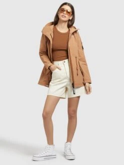 Khujo Vestes De Mi-saison Veste Mi-saison CAIMA Femme Beige 12 Khujo Vestes De Mi-saison Veste Mi-saison CAIMA Femme Beige -Khujo Soldes Magasin 01f5efb51634543f0f8570c760c3ec08