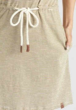 Khujo Robes En Jersey Robe ANNEMARIE Femme Beige / Blanc 17 Khujo Robes En Jersey Robe ANNEMARIE Femme Beige / Blanc -Khujo Soldes Magasin 02779e2d19bd6c41c975d84c4ba81896