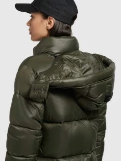 Khujo Vestes Dhiver Veste D’hiver Valona Femme Vert Foncé -Khujo Soldes Magasin 02da92b311acdb10c6a85d3fc28227b8