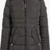 Khujo Manteaux Dhiver Manteau D’hiver Amaray Femme Anthracite