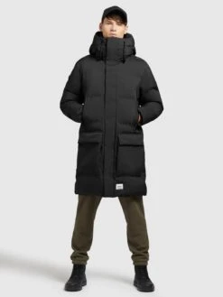 Khujo Manteaux Dhiver Manteau D’hiver Slow Homme Noir 12 Khujo Manteaux Dhiver Manteau D’hiver Slow Homme Noir -Khujo Soldes Magasin 033baab45965272ef3df473ddfa489f3