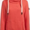 Khujo Sweats à Capuche Sweat-shirt Rhabea Femme Rouge Orangé -Khujo Soldes Magasin 03cb0a792d79dbd7a93d555dee9874bd