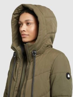 Khujo Vestes Dhiver Veste D’hiver Aibay Femme Kaki -Khujo Soldes Magasin 04a29f0d203b9b899057a8b0d41bfe08