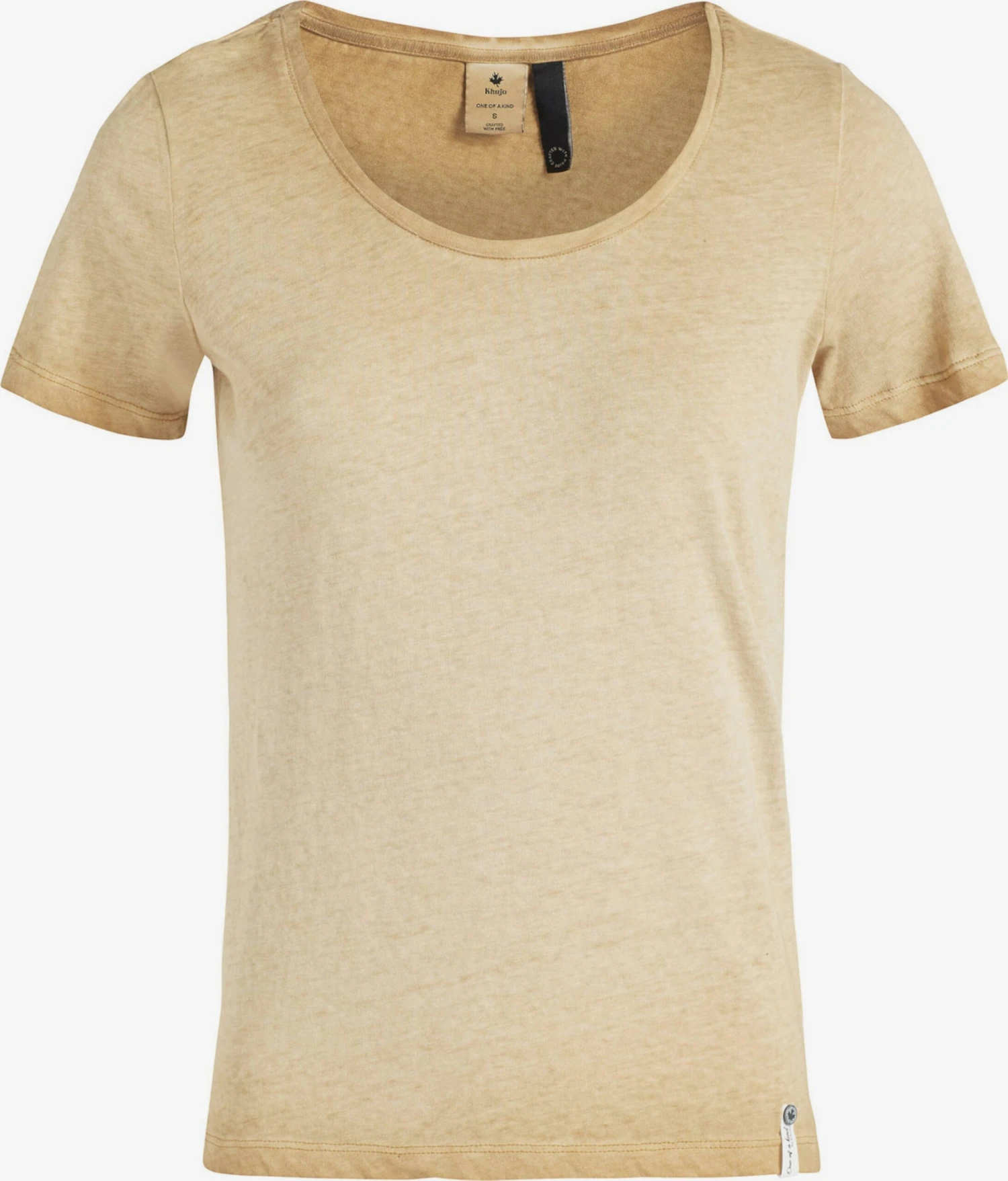 Khujo T-shirts T-shirt PERGOLA Femme Jaune Clair 3 Khujo T-shirts T-shirt PERGOLA Femme Jaune Clair