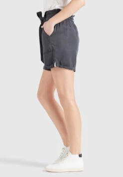 Khujo Shorts Loosefit Pantalon Poppy Femme Gris Foncé -Khujo Soldes Magasin 054acf0fa0d813f2652ea6d25b2759f5