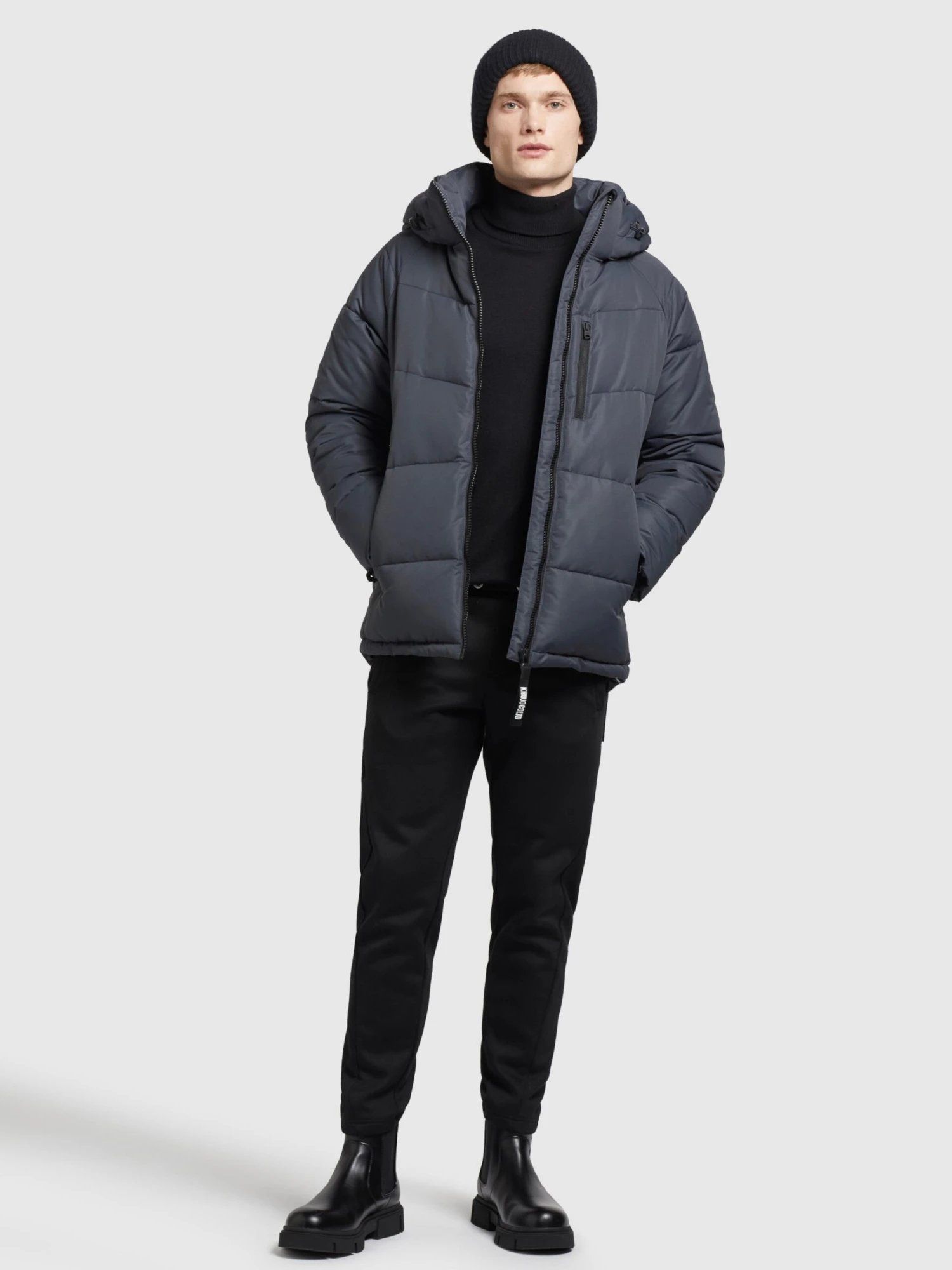 Khujo Vestes Dhiver Veste D’hiver Croon Homme Bleu-gris 5 Khujo Vestes Dhiver Veste D’hiver Croon Homme Bleu-gris – Image 3