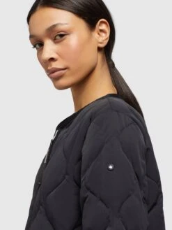 Khujo Vestes De Mi-saison Veste Mi-saison ALMA Femme Noir -Khujo Soldes Magasin 06aadbba206a2cf657294f4b3202d16e