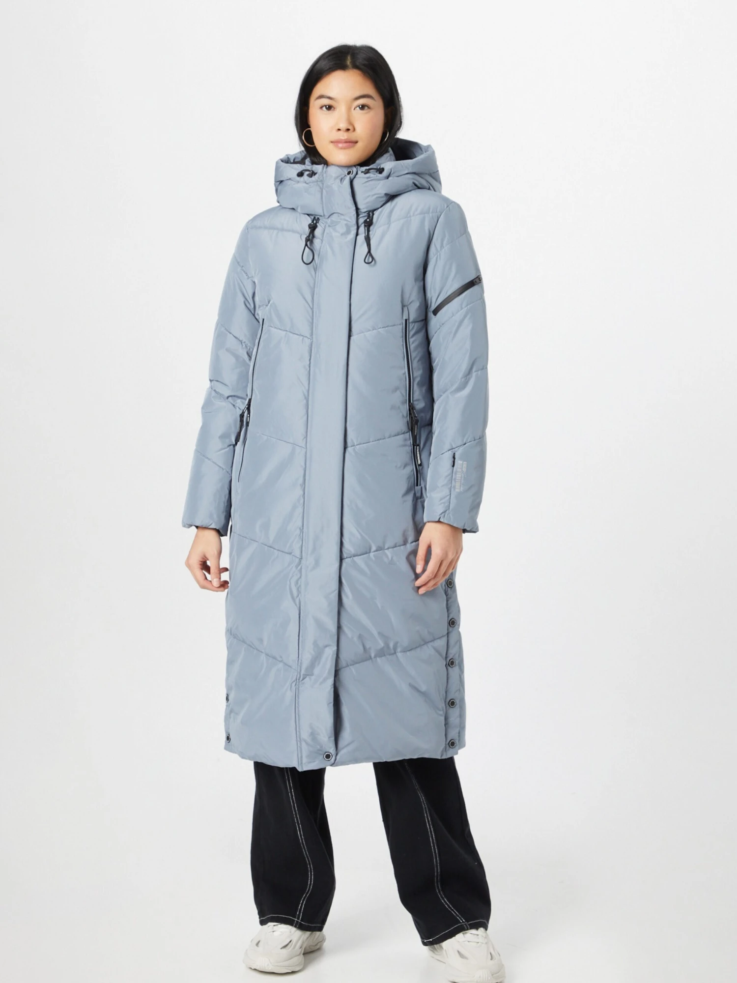 Khujo Manteaux Dhiver Manteau D’hiver Sonje Femme Bleu Clair 4 Khujo Manteaux Dhiver Manteau D’hiver Sonje Femme Bleu Clair – Image 2