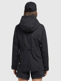 Khujo Vestes De Mi-saison Veste Mi-saison SESIA Femme Noir -Khujo Soldes Magasin 09ed6b8cba71d673ccb7332feabc448d