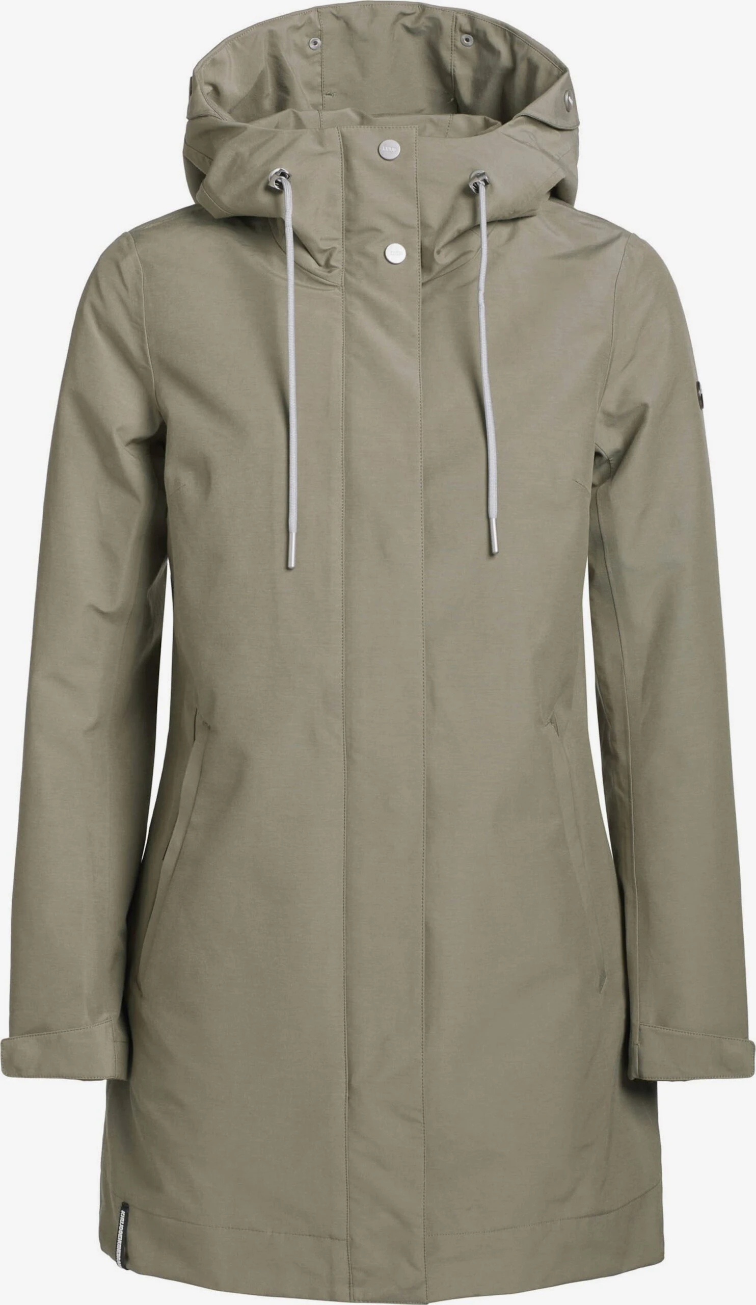 Khujo Manteaux De Mi-saison Manteau Mi-saison Artisa Femme Gris / Vert 3 Khujo Manteaux De Mi-saison Manteau Mi-saison Artisa Femme Gris / Vert