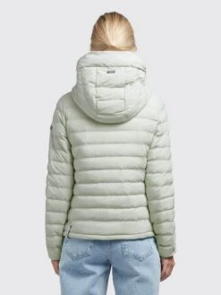 Khujo Vestes De Mi-saison Veste Mi-saison LOVINA4 Femme Vert -Khujo Soldes Magasin 10ed5a580003781e7bb068df3a2893bc