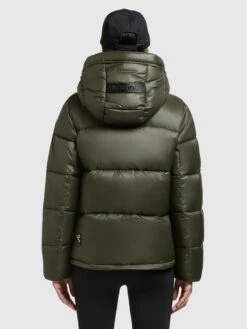 Khujo Vestes Dhiver Veste D’hiver Valona Femme Vert Foncé -Khujo Soldes Magasin 125a9ebd09e2e7186854ce4ade673283