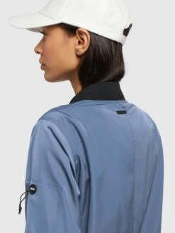 Khujo Vestes De Mi-saison Veste Mi-saison Stence2 Femme Bleu -Khujo Soldes Magasin 1289189d163f3936af065b51a62a39ee