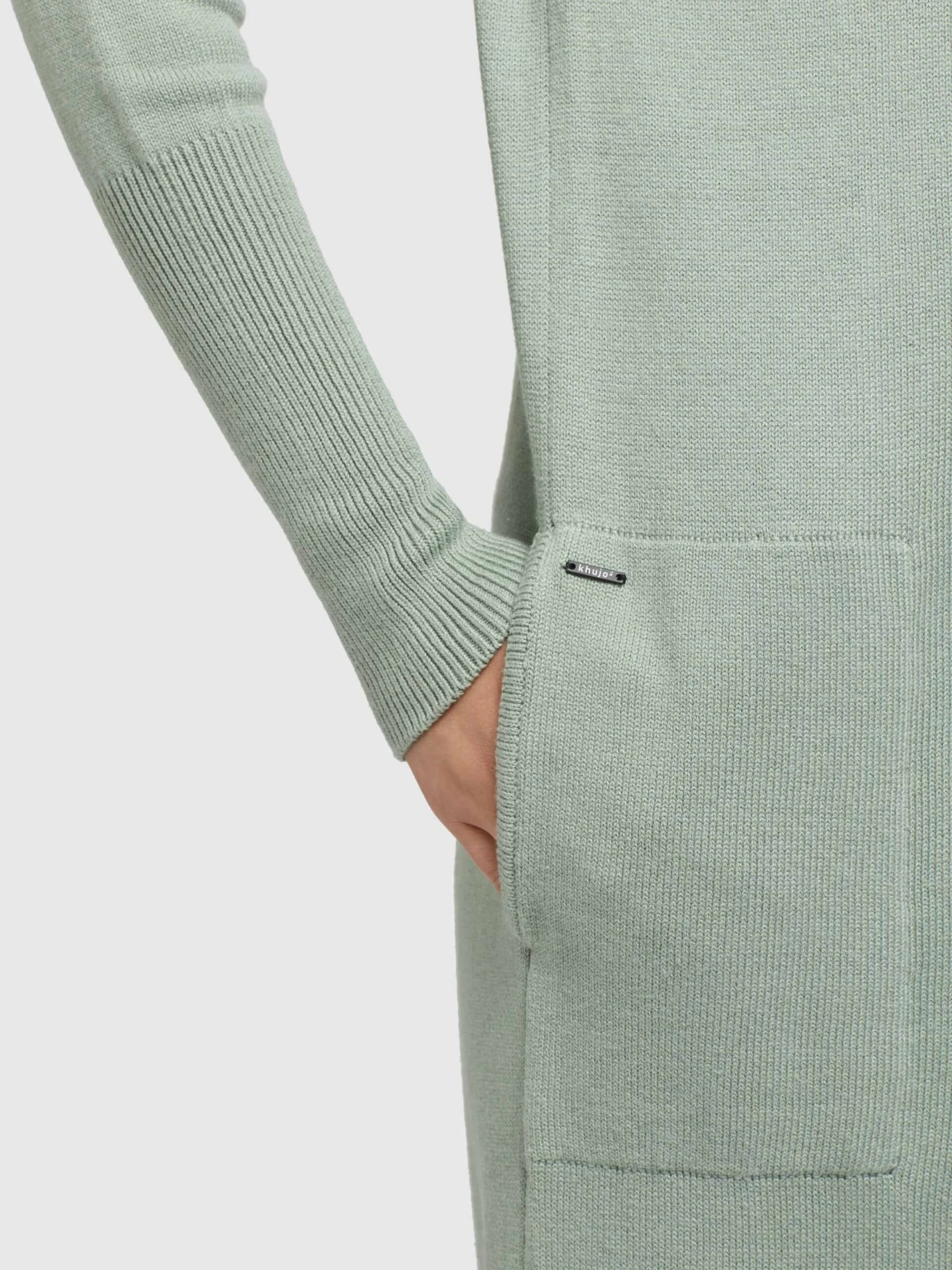 Khujo Gilets Cardigan Elina Femme Menthe 9 Khujo Gilets Cardigan Elina Femme Menthe â Image 7