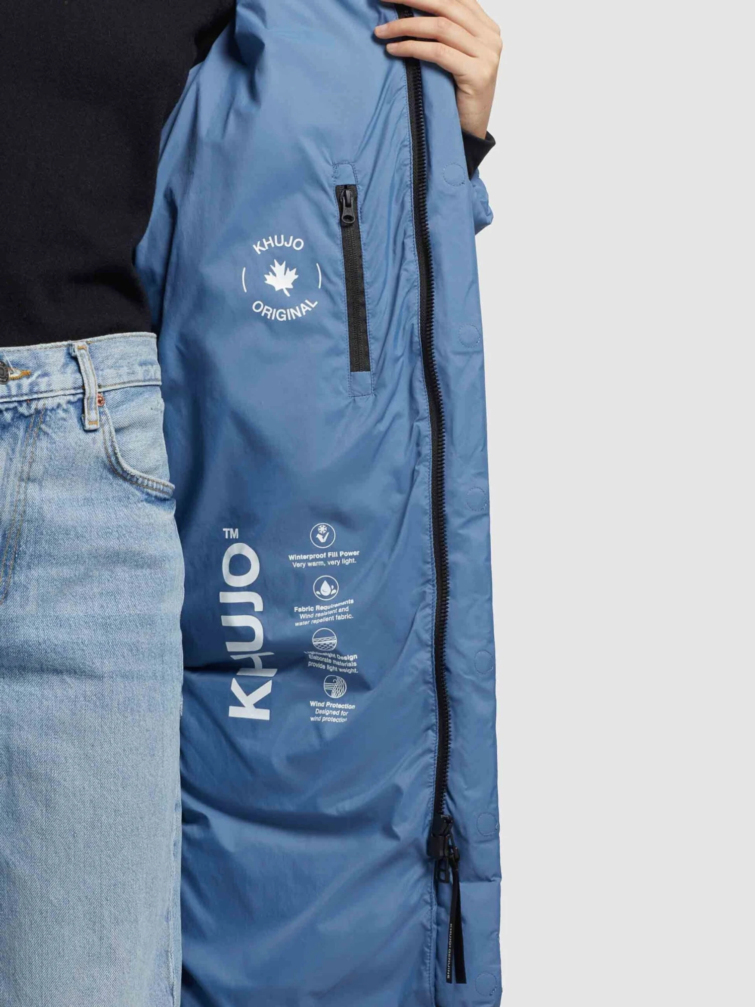 Khujo Manteaux Dhiver Manteau D’hiver Julina Femme Bleu 10 Khujo Manteaux Dhiver Manteau D’hiver Julina Femme Bleu – Image 8