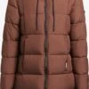 Khujo Manteaux Dhiver Manteau D’hiver Youma Femme Caramel -Khujo Soldes Magasin 149301646cfe5a2b244f69013b901a3a