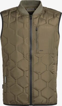 Khujo Vestes Sans Manches Gilet Liel Homme Olive