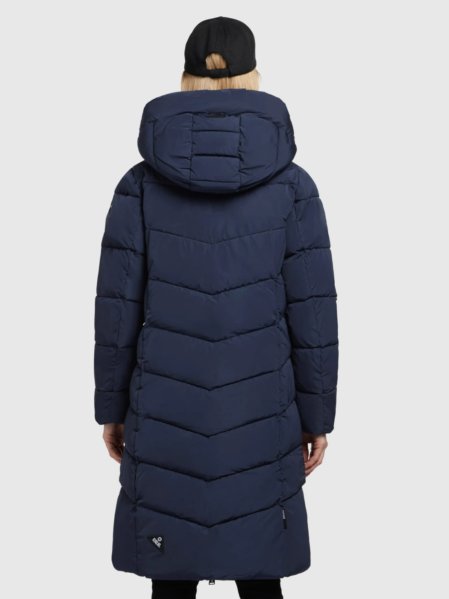 Khujo Manteaux De Mi-saison Manteau Mi-saison Klayd Femme Bleu Foncé 6 Khujo Manteaux De Mi-saison Manteau Mi-saison Klayd Femme Bleu Foncé – Image 4