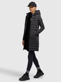 Khujo Manteaux Dhiver Manteau D’hiver RUTH MATT Femme Vert -Khujo Soldes Magasin 184a9cbb0a32ed5023eefc21c292cbe0