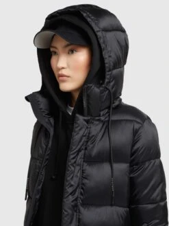 Khujo Manteaux Dhiver Manteau D’hiver Julina Femme Noir -Khujo Soldes Magasin 198f7ccddca6b18ed400ab86d022a5fd