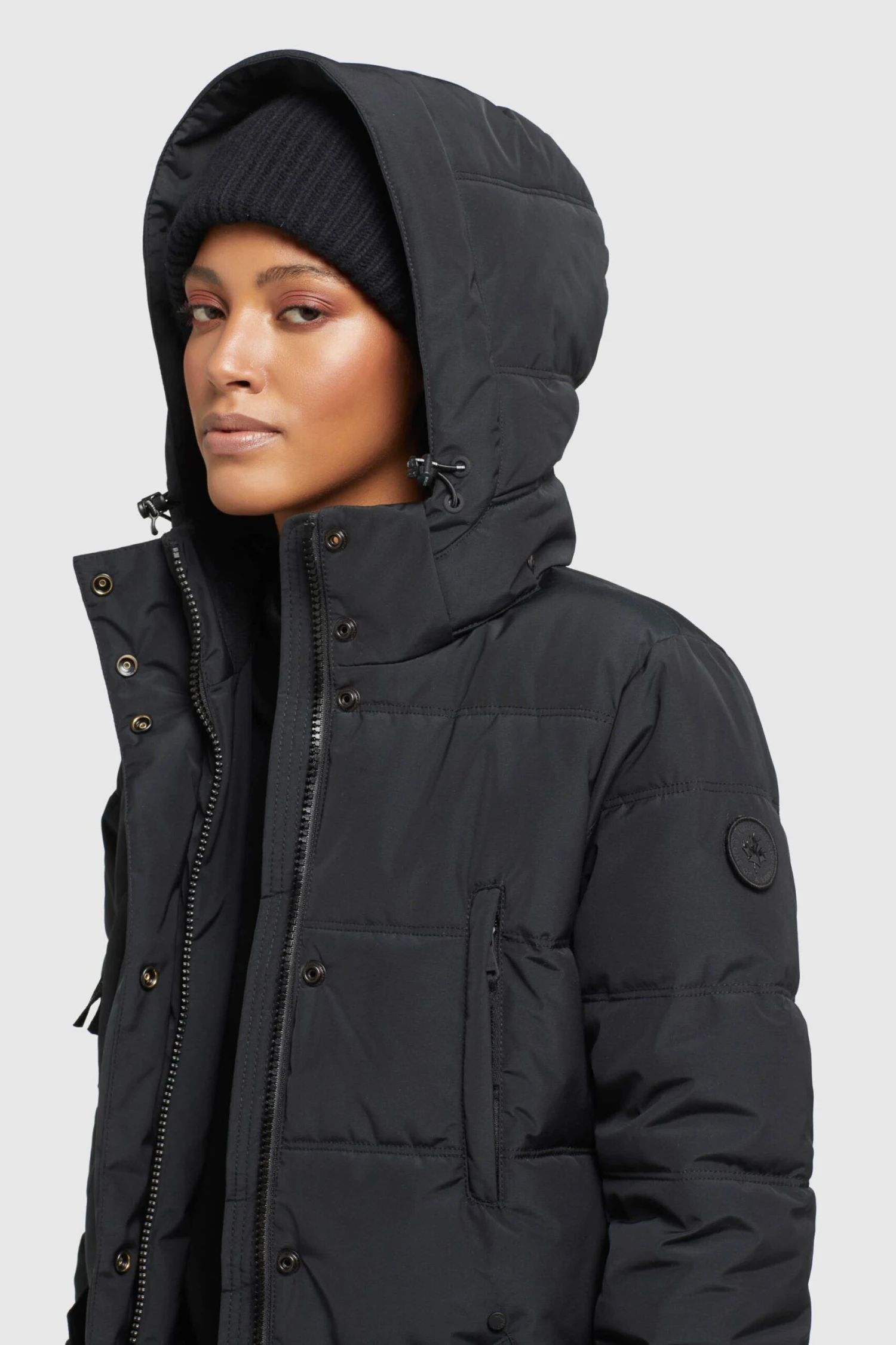 Khujo Manteaux Dhiver Manteau D’hiver Kleo Femme Noir 9 Khujo Manteaux Dhiver Manteau D’hiver Kleo Femme Noir – Image 7