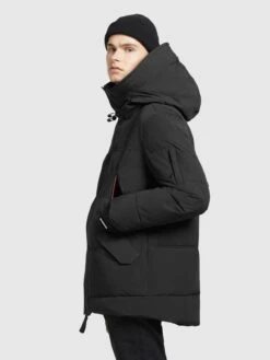 Khujo Vestes Dhiver Veste D’hiver Fank Homme Noir -Khujo Soldes Magasin 1c30bdc2474275f045276df23c5f7715