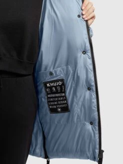 Khujo Vestes Dhiver Veste D’hiver Franee Femme Bleu Clair -Khujo Soldes Magasin 1c975a563cce66a024086de2a8e0a4bc
