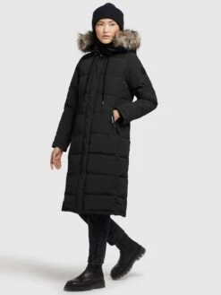 Khujo Manteaux Dhiver Manteau D’hiver LOLL Femme Noir -Khujo Soldes Magasin 1ccc03bd80c0068276f177ff035f0c88