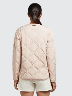 Khujo Vestes De Mi-saison Veste Mi-saison Alma Femme Rose Clair -Khujo Soldes Magasin 1ceab64bfcfc308cfb508e4e301613cb