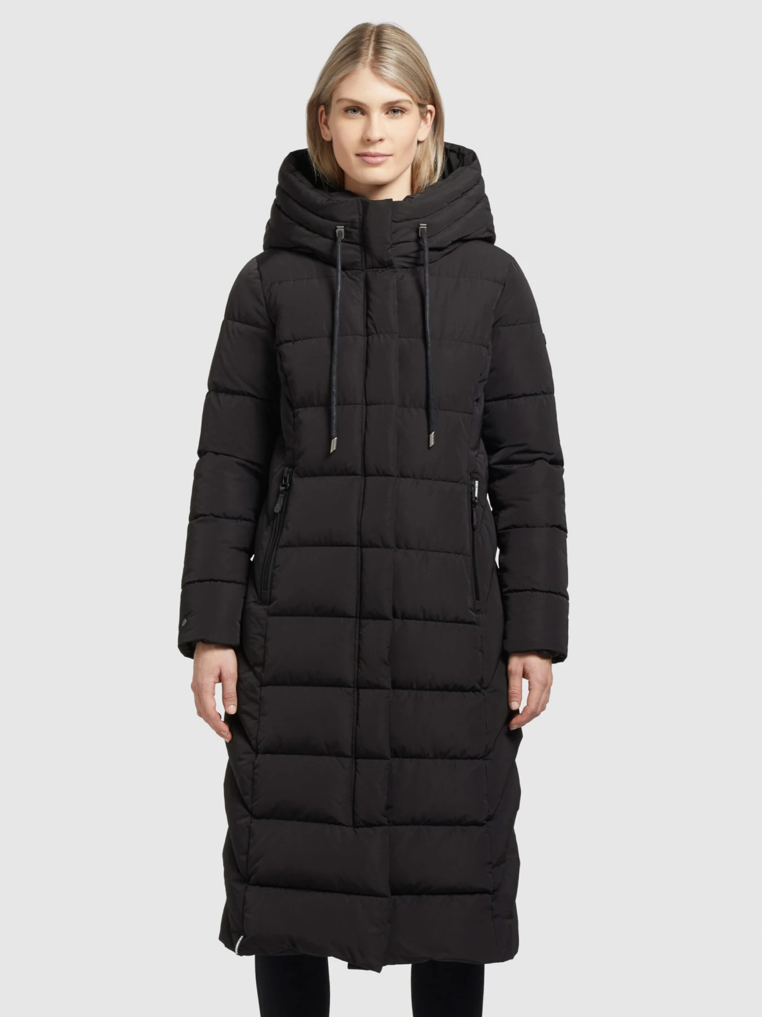 Khujo Manteaux Dhiver Manteau D’hiver Gamber Femme Noir 4 Khujo Manteaux Dhiver Manteau D’hiver Gamber Femme Noir – Image 2