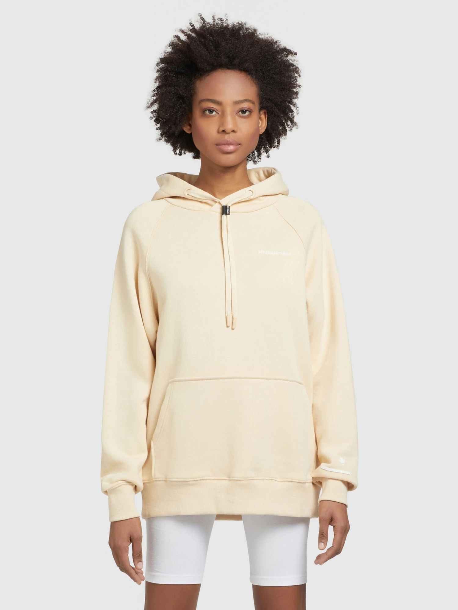 Khujo Sweats à Capuche Sweat-shirt Odette Femme Jaune Clair 4 Khujo Sweats à Capuche Sweat-shirt Odette Femme Jaune Clair – Image 2