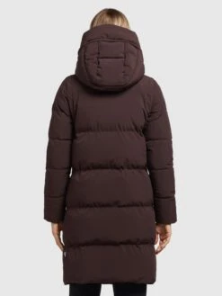 Khujo Manteaux De Mi-saison Manteau Mi-saison Namita Femme Lie De Vin -Khujo Soldes Magasin 1e1f10b7879927b67f0cae498004d629