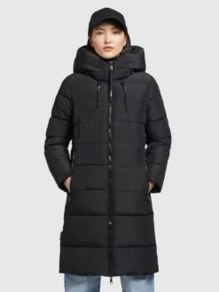 Khujo Manteaux Dhiver Manteau D’hiver Jilias Femme Noir -Khujo Soldes Magasin 1ed443d0cfd96e22ad70cdcbc7e94135
