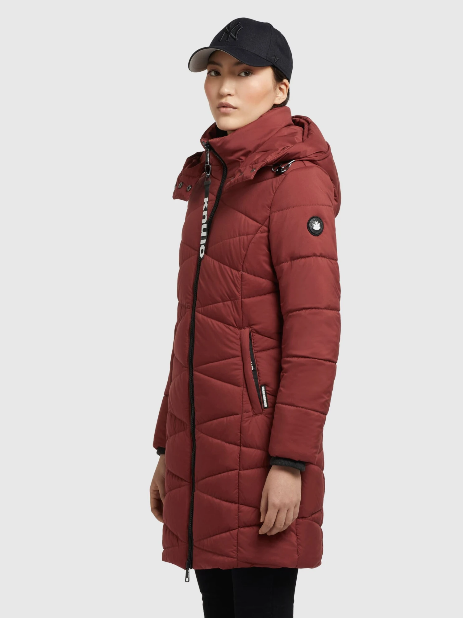 Khujo Manteaux De Mi-saison Manteau Mi-saison Fitt Light Femme Rouge Rouille 7 Khujo Manteaux De Mi-saison Manteau Mi-saison Fitt Light Femme Rouge Rouille – Image 5