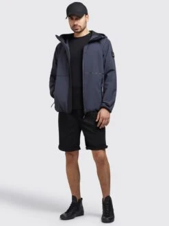 Khujo Vestes De Mi-saison Veste Mi-saison Eldon Homme Marine -Khujo Soldes Magasin 1fc0971f42ad325d71e4826d4263a723