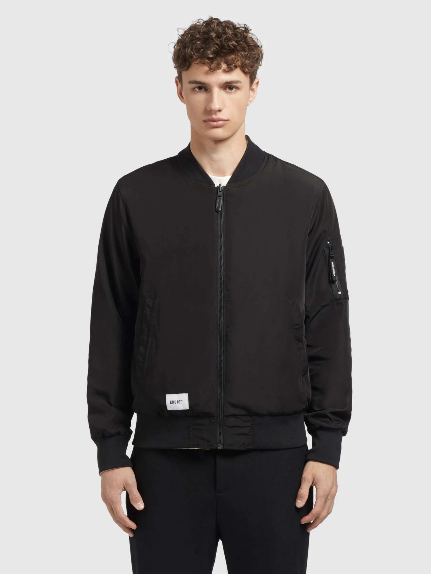 Khujo Vestes De Mi-saison Veste Mi-saison VELO Homme Noir 4 Khujo Vestes De Mi-saison Veste Mi-saison VELO Homme Noir – Image 2