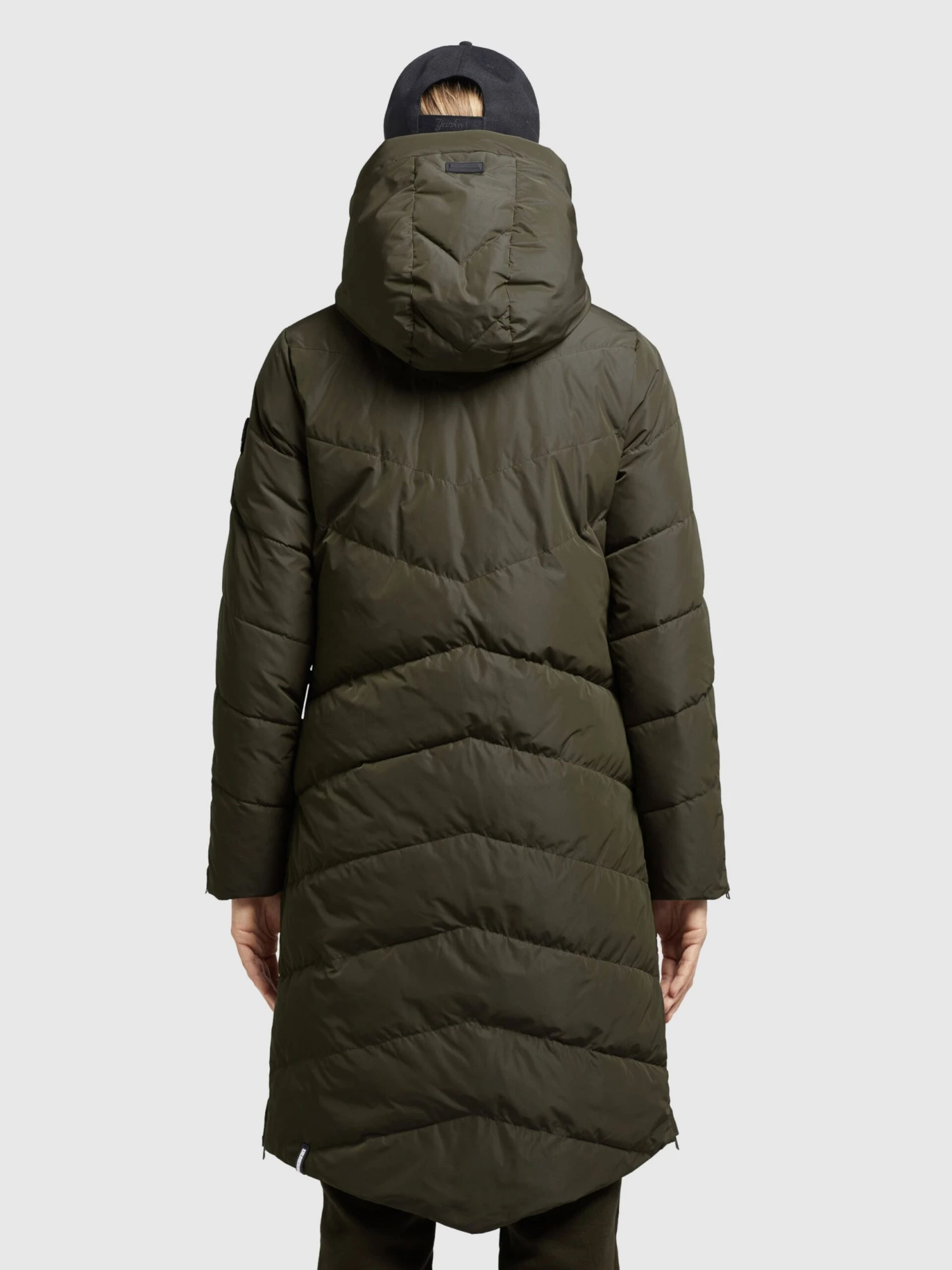 Khujo Manteaux Dhiver Manteau D’hiver Huba Femme Vert Foncé 6 Khujo Manteaux Dhiver Manteau D’hiver Huba Femme Vert Foncé – Image 4