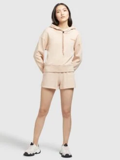 Khujo T-shirts à Manches Longues T-shirt Dalia Femme Abricot -Khujo Soldes Magasin 21dbbcc7cb8d354b6cf47583f3891336