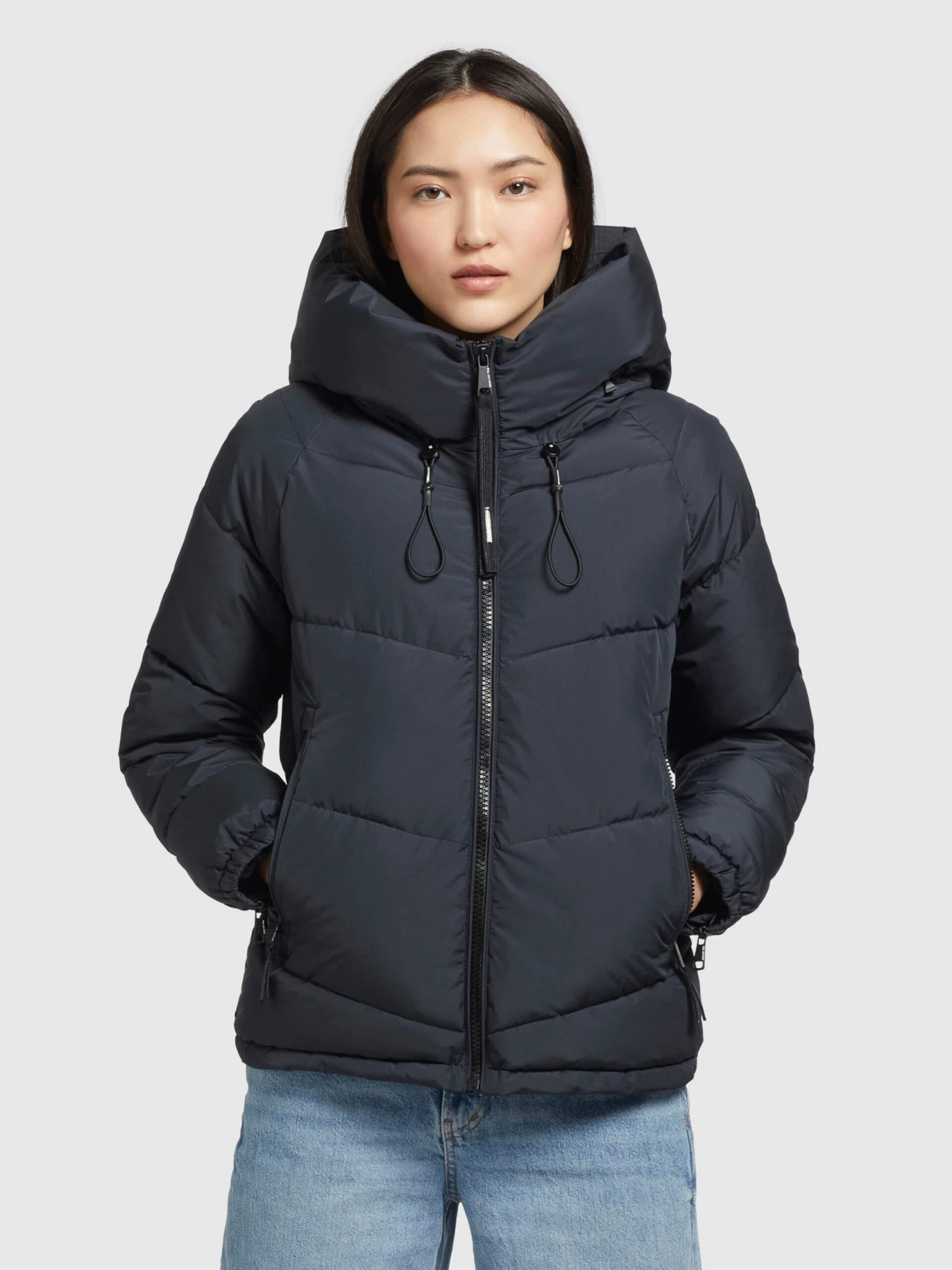 Khujo Vestes Dhiver Veste D’hiver Esila Femme Marine 4 Khujo Vestes Dhiver Veste D’hiver Esila Femme Marine – Image 2