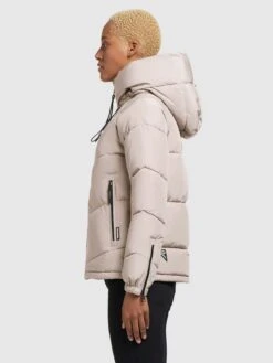 Khujo Vestes Matelassées Veste D’hiver Esila Femme Poudre -Khujo Soldes Magasin 2404ef28d8c72861d43d731e73574980