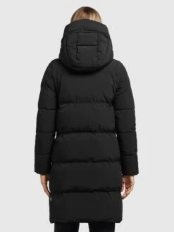 Khujo Manteaux De Mi-saison Manteau Mi-saison Namita Femme Noir -Khujo Soldes Magasin 2596ae790fa5b0a33934dc800bcb8e9a