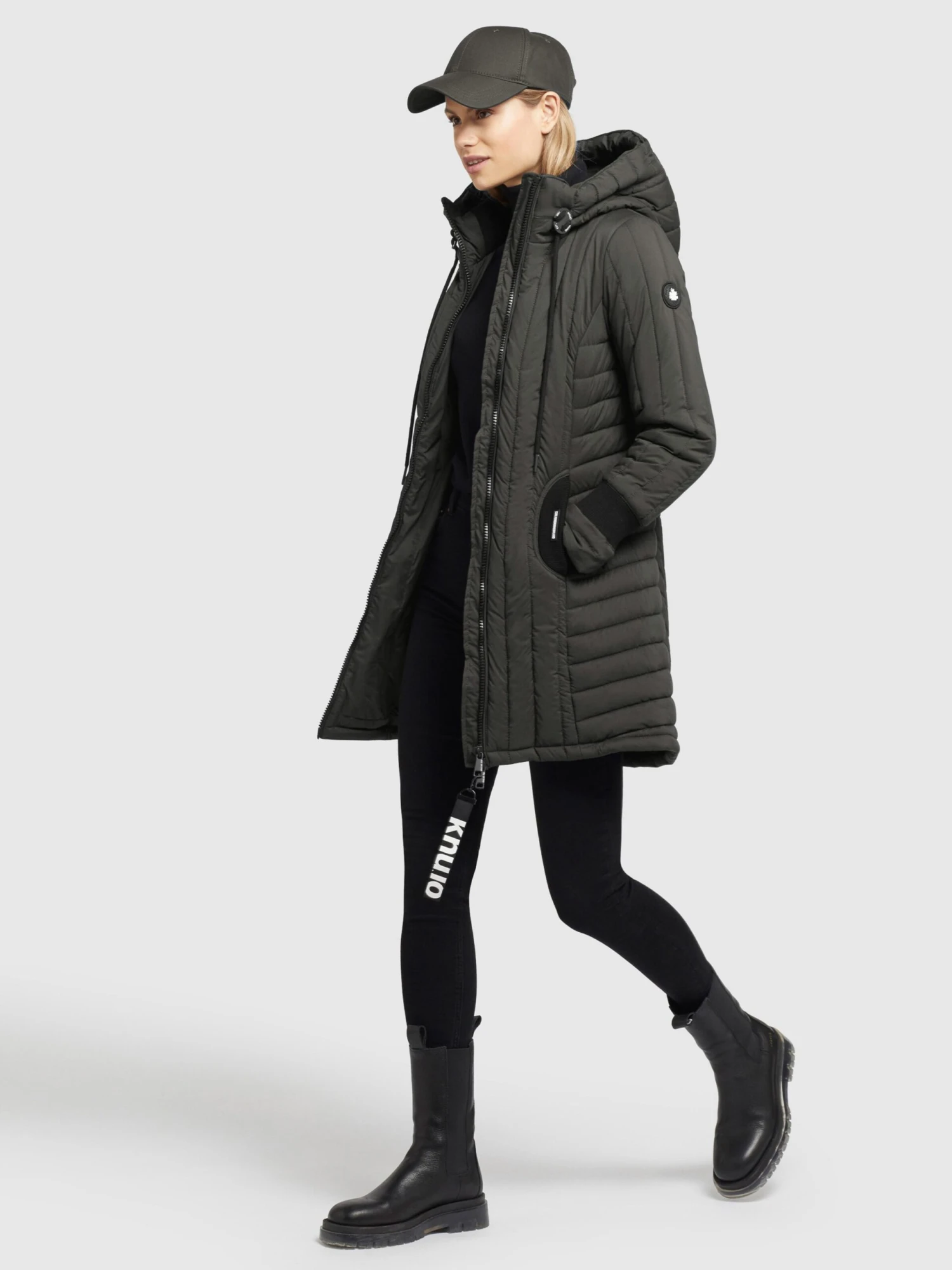 Khujo Vestes Dhiver Veste D’hiver Jerry Femme Olive 5 Khujo Vestes Dhiver Veste D’hiver Jerry Femme Olive – Image 3