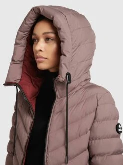 Khujo Vestes De Mi-saison Veste Mi-saison Noomi Femme Rose Ancienne -Khujo Soldes Magasin 270f47be8dfc4dd95c83f6b9ee1d8437