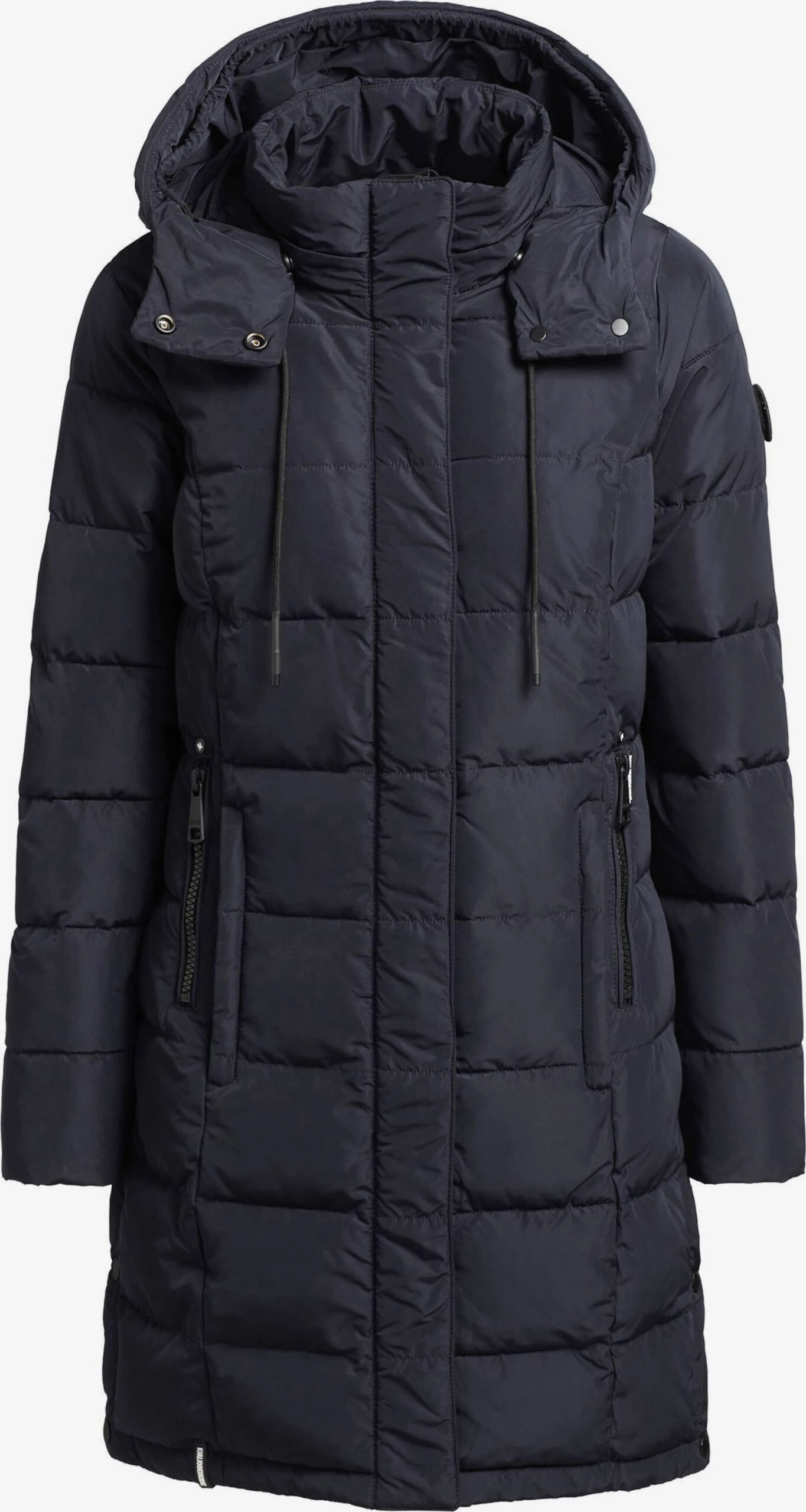 Khujo Manteaux Courts Manteau D’hiver Cups Femme Marine 3 Khujo Manteaux Courts Manteau D’hiver Cups Femme Marine