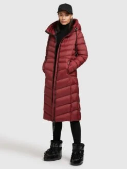 Khujo Vestes Dhiver Veste D’hiver Ingram Shine Femme Rouge Foncé 15 Khujo Vestes Dhiver Veste D’hiver Ingram Shine Femme Rouge Foncé -Khujo Soldes Magasin 28e1ec14cccf2a5f96cbe84f9090e0e0
