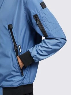 Khujo Vestes De Mi-saison Veste Mi-saison ASTILE2 Homme Bleu -Khujo Soldes Magasin 290ef7096bfe17f2dbba1f19d396e77b