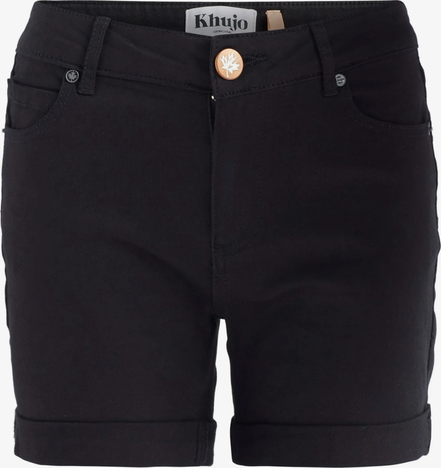 Khujo Shorts En Jean Coupe Slim Jean RIVEN Femme Noir 3 Khujo Shorts En Jean Coupe Slim Jean RIVEN Femme Noir