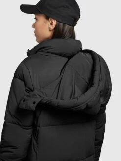 Khujo Manteaux De Mi-saison Manteau Mi-saison Melona Femme Noir -Khujo Soldes Magasin 2c4d6e2118bce40f8b5339f8ca427029