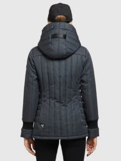 Khujo Vestes Dhiver Veste D’hiver TWEETY PRIME6 STRUCTURED Femme Bleu -Khujo Soldes Magasin 2d06591c8ed0273ea3fc57e2495dd3ed