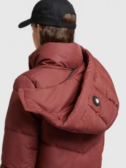 Khujo Manteaux Dhiver Manteau D’hiver Limetta Femme Rouge Rouille -Khujo Soldes Magasin 2d8bd50bf2b2a87f70ce26fee671d59f